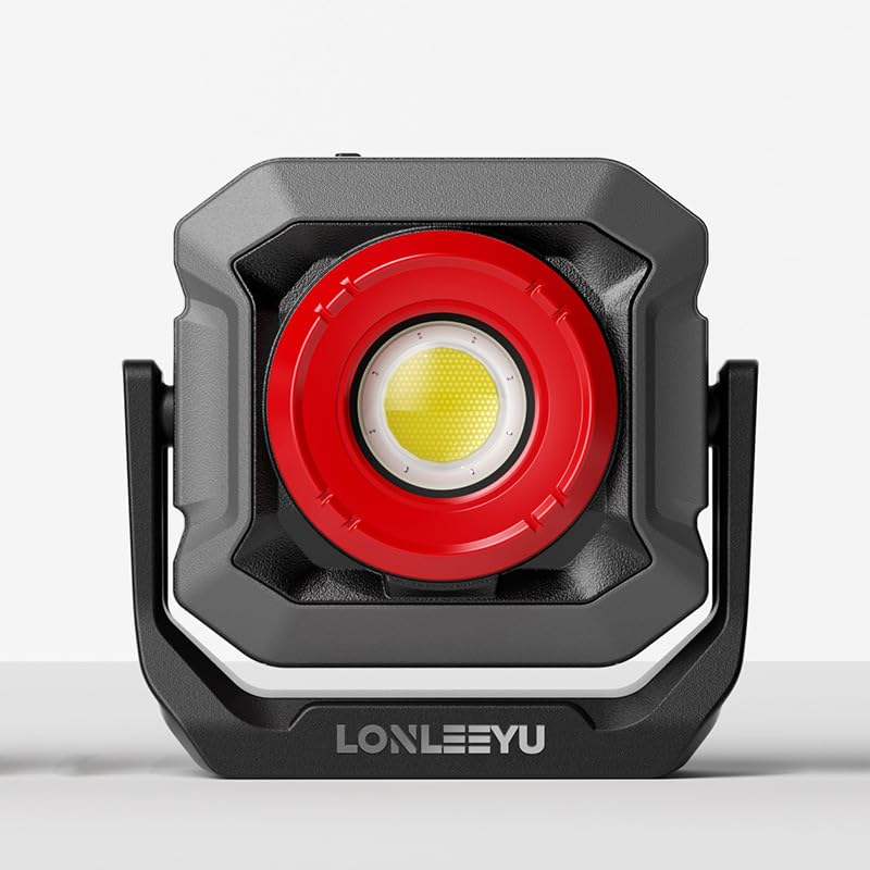 Portable Camping Lantern, USB Rechargeable Outdoor Tent Light with 6 Modes, IP65 Waterproof, 360° Rotatable Magnetic Hook, Phone Charging - Perfect for Camping, Hiking, Emergency