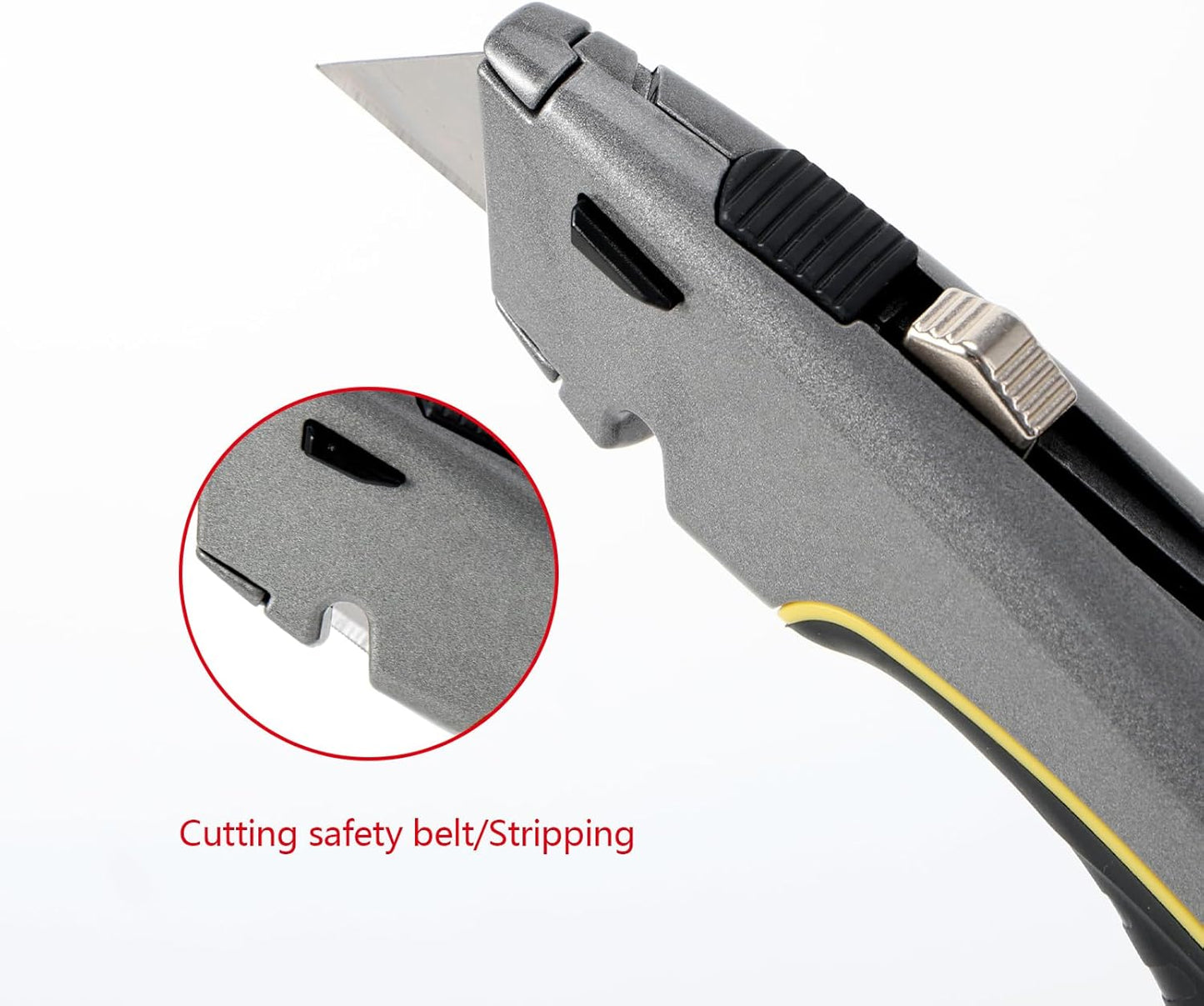 1209 Heavy Duty Utility Knife| Retractable Box Cutter with Extra Blades