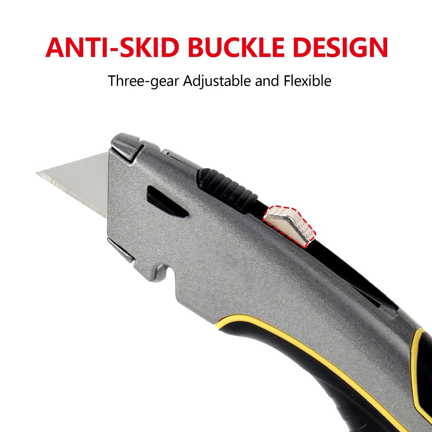 Foldable knife with full blade compartment