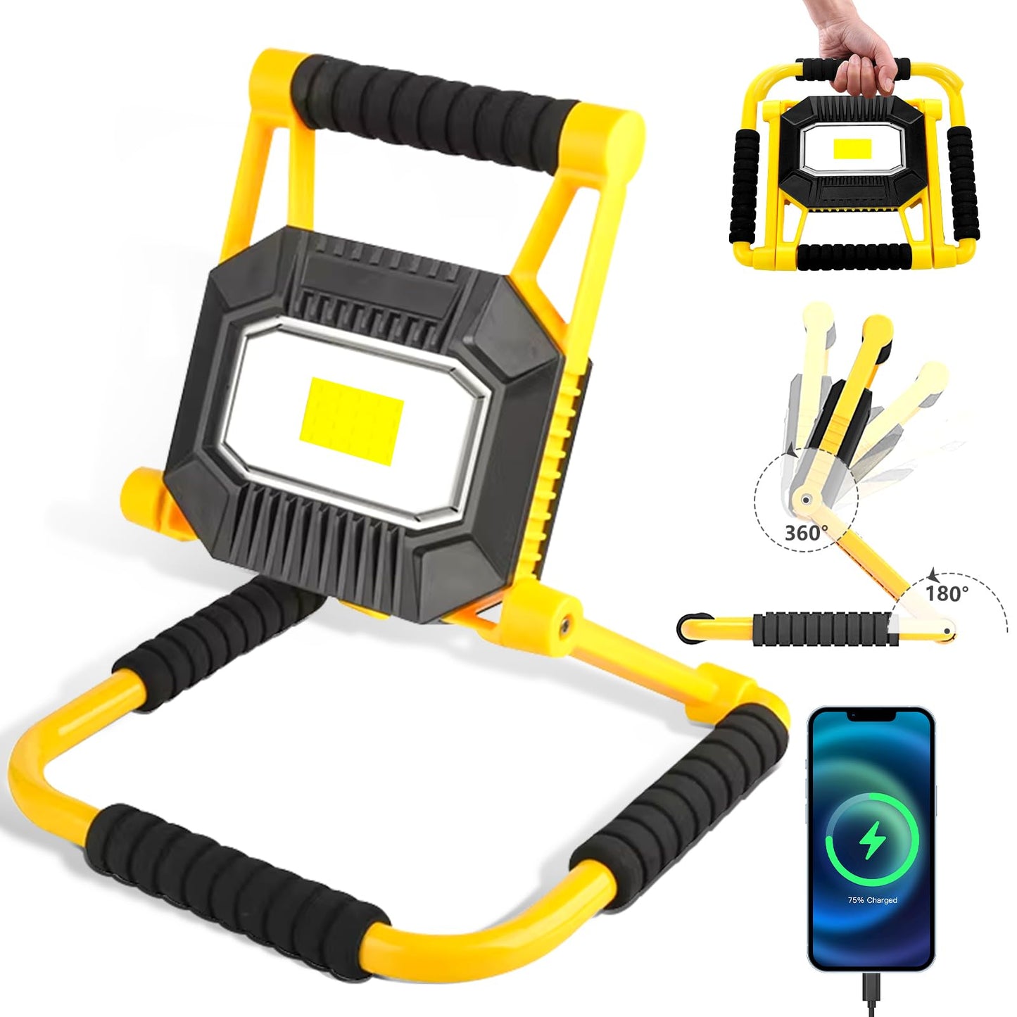 Rechargeable LED Work Light Cordless