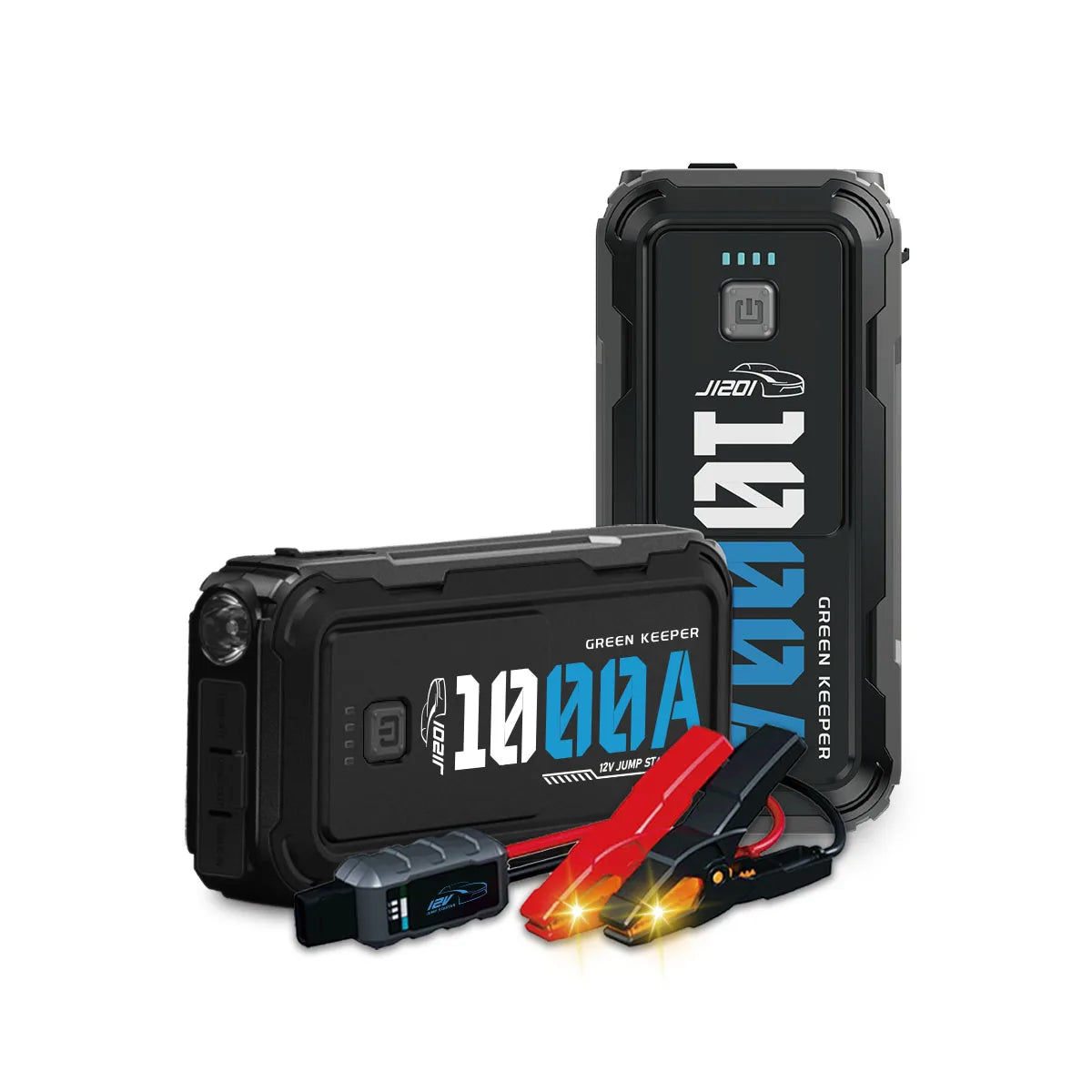 UltraSafe Fit Extreme Temperatures Super Capacitor 1000A Battery Jump Starter for Vehicles Truck Car