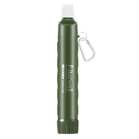 Filterwell UF Membrane Mini Hiking Survival Travel Camping Water Filter Personal Portable Life Outdoor Water Filter Straw