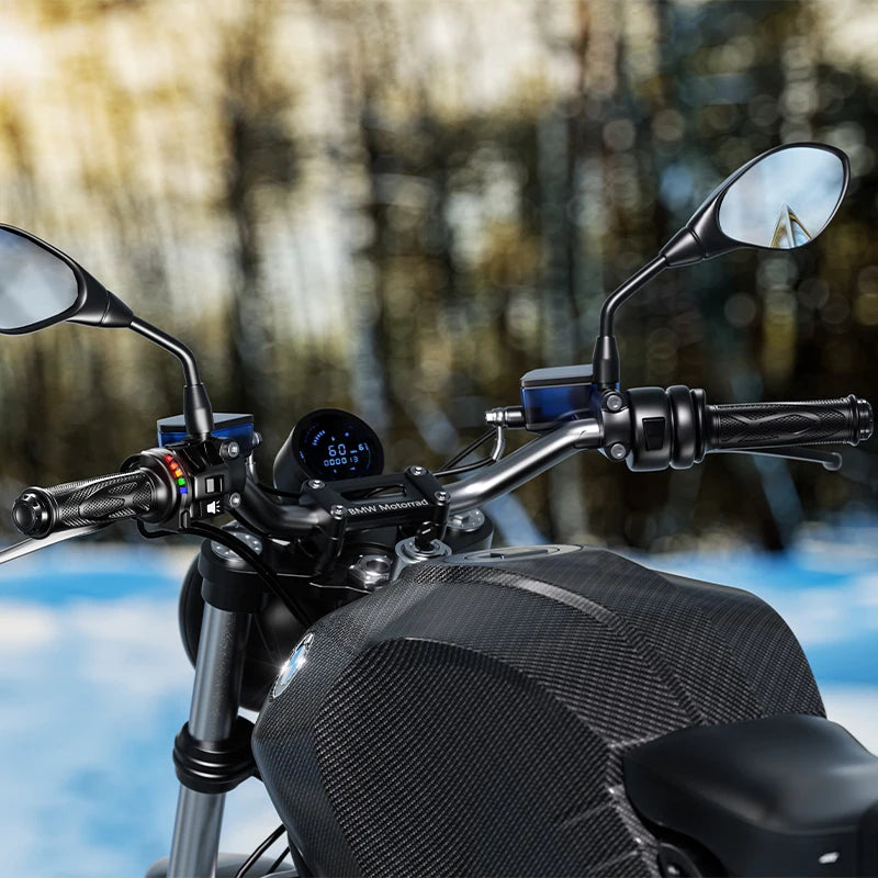 Heated Motorcycle Handlebars, Quick Electric Heating, Convenient Replacement Handlebar Motorcycle Accessories