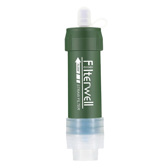 Filterwell Outdoor Camping Travel  Emergency Personal Water Filter Straw Outdoor Survival