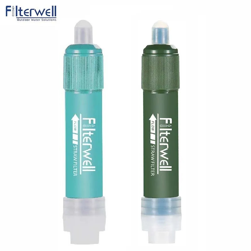 Multi Functional Camp Water Treatment Survivor Live  Water Straw Filter