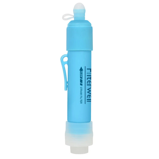 Filterwell 0.01 Um Membrane Hiking Emergency Camping Outdoor Survival Personal Portable Life Water Filter Straw