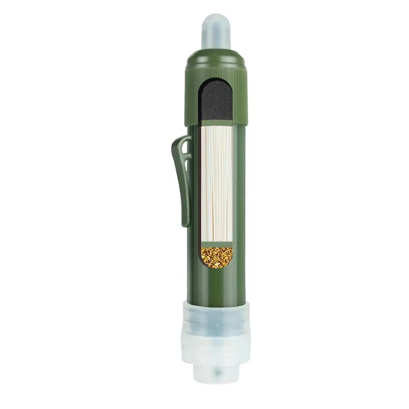 Filterwell UF Membrane KDF Outdoor Portable Personal Water Filtration Filter Straw