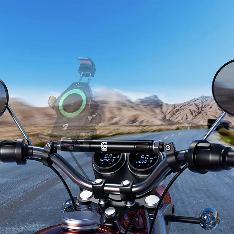 Aluminum Universal Motorcycle Handlebar Extension Crossbar Mount