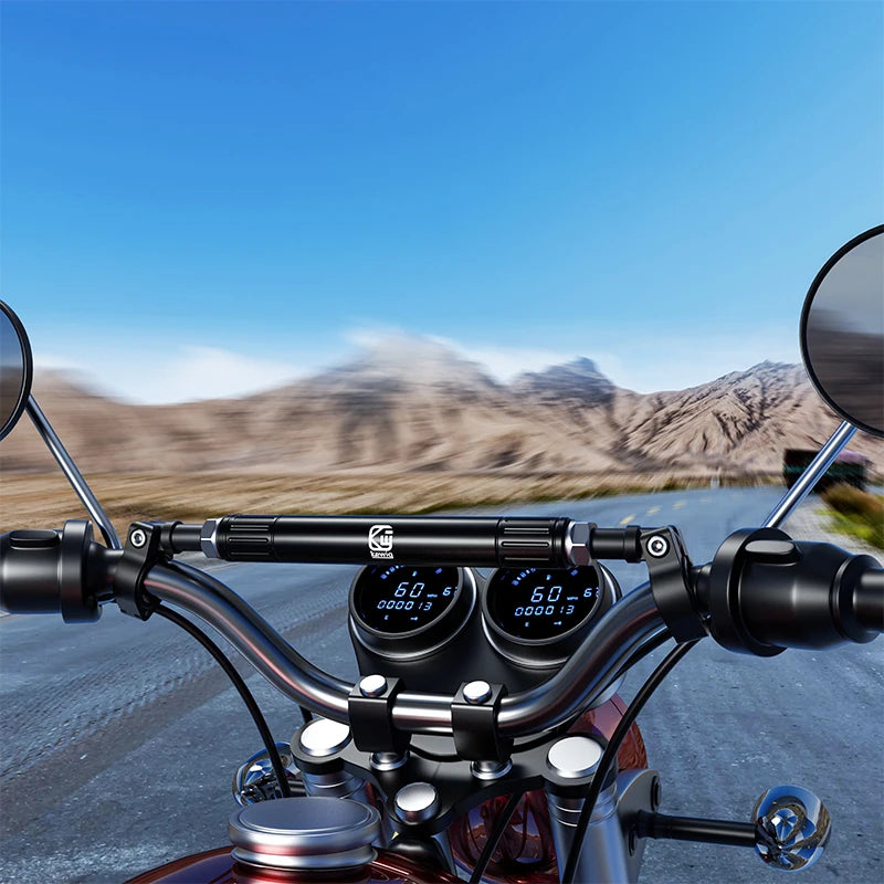 Aluminum Universal Motorcycle Handlebar Extension Crossbar Mount
