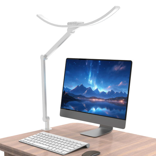 Super Bright Table Lamp Adjustable LED Desk Lamp for Reading Home Office Bedroom Lamp Light