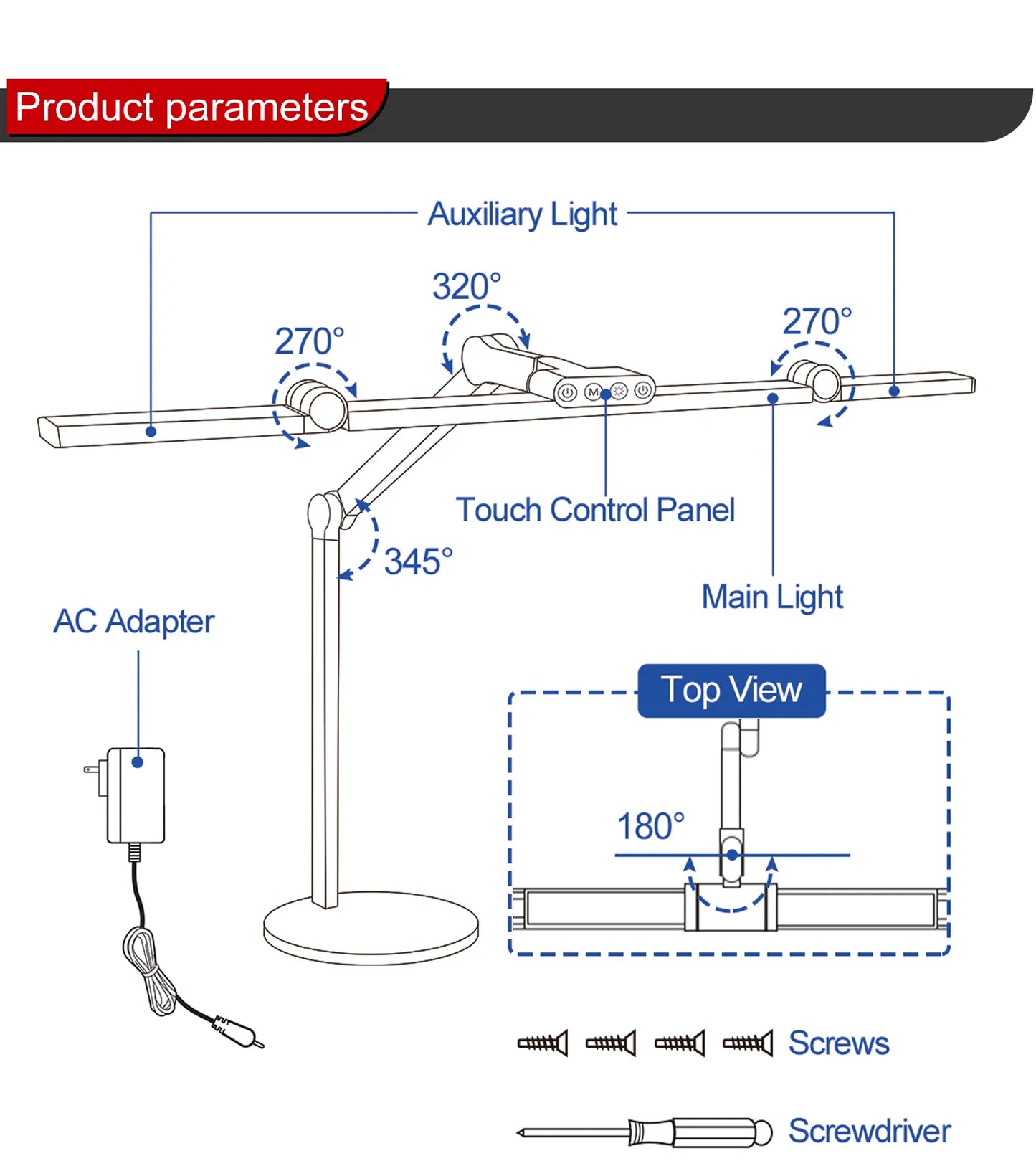 Reading Lamp for Table