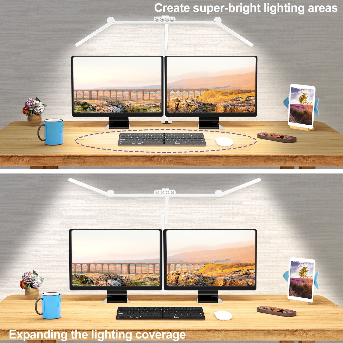 Bedroom Living Room Bedside bar Table Lamp Light