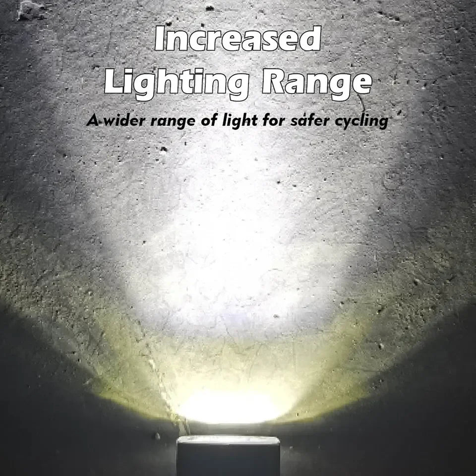 Machfally EOS520 Rainproof Usb Rechargeable Safety Waterproof Ipx6 Warning Bicycle Front Light