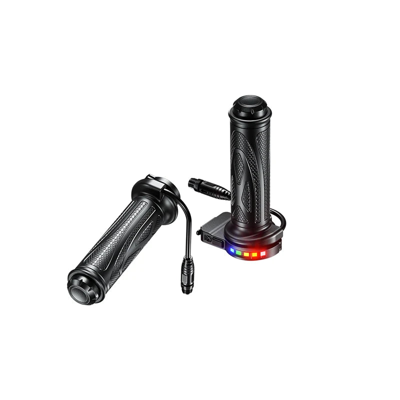 2024 New Fast Electric Heated Motorcycle Handlebar IP66 Waterproof Modified Adjustable Temperature Universal Anti Skid Handlebar