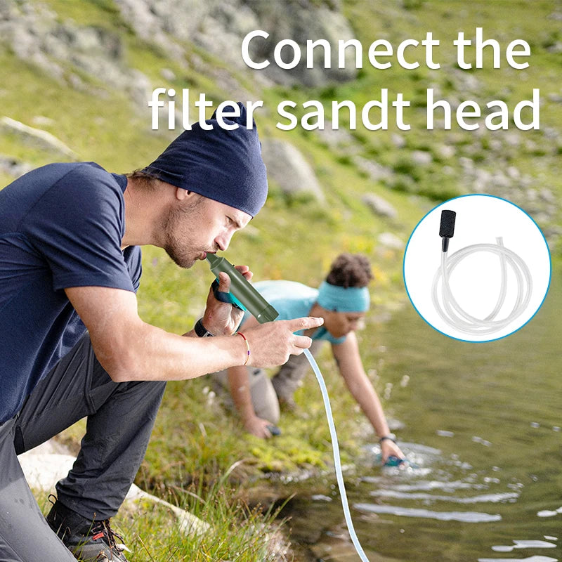 Filterwell UF Membrane Hiking Personal Mini Camping Portable Survival Outdoor Water Filter Straw