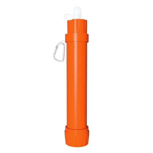 Filterwell Hollow Fiber Membrane KDF Mini Hiking Outdoor Camping Water Filter Portable Life Water Filter Straw