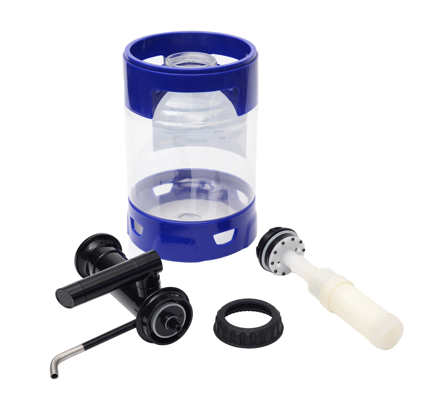 Life Save Jerry Can Style Portable Hand Pump  Water Filter Bucket Camping Water Filter