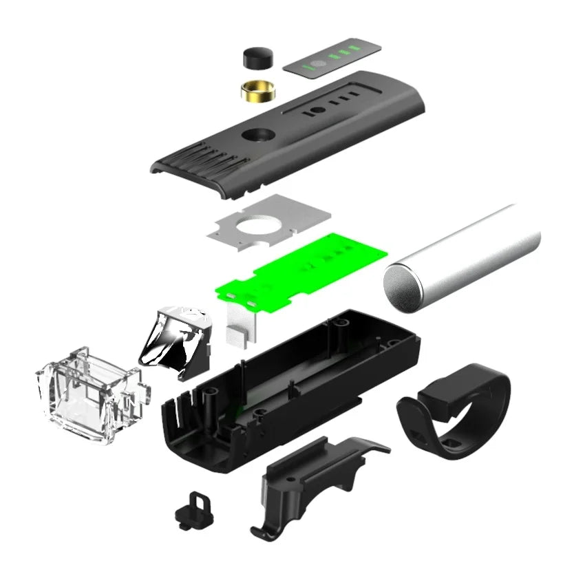 Machfally EOS220 Plastic Usb Rechargeable Light Sensor Bicycle Front Light