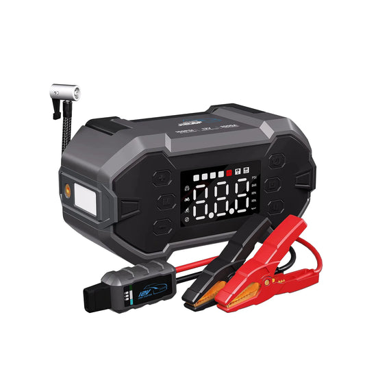 OEM ODM 2024 Super High Quality Portable Jump Starter With Air Compressor 3000A Power Bank Tire Inflator Pump 12v Jump Starter