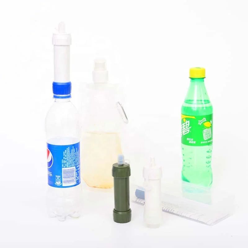 Filterwell Camping Water Filter Outdoor Personal Hiking Survival Portable Life Water Filter Straw