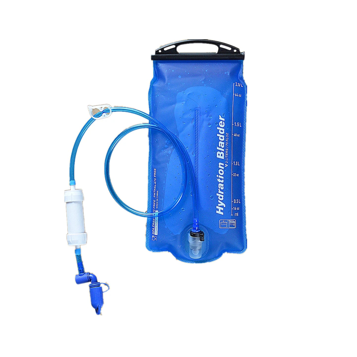 700ML  Sport  Run Flexible Outdoor Filter Pouch Camping Hydration Flask