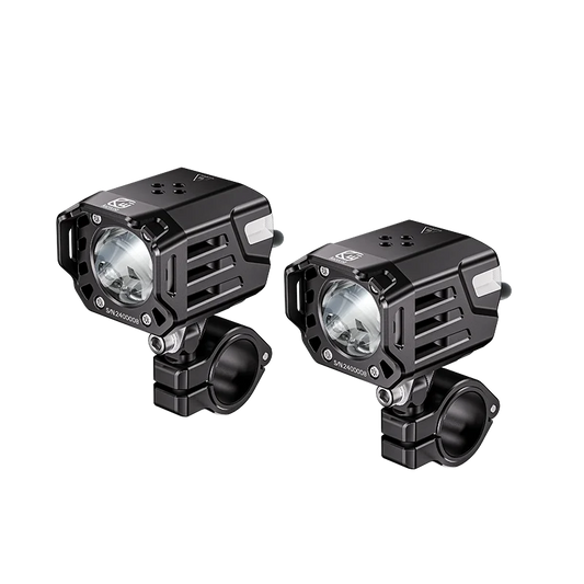 New Super Bright Auxiliary Dual Spotlight IP68 Waterproof Breathing Atmosphere Light High and Low Beam with Tangent Bright Light