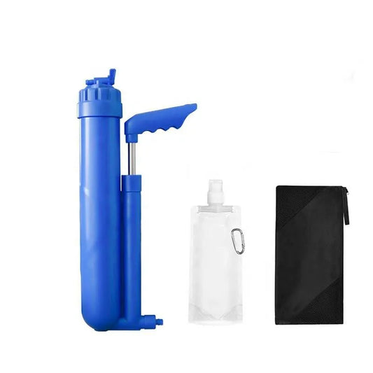 Filterwell Family Use Outdoor Activated  Carbon Block KDF55 Cuzn Portable Pump Water Purifier System