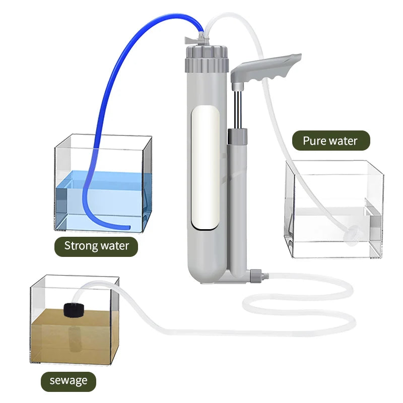 Filterwell 0.01 Micron Uf Membrane Emergency Personal Camping Portable Water Purifier Hand Pump Outdoor Water Filter