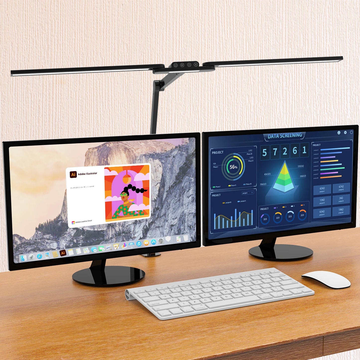 2023 Swing Arm Led Table Lamp for Study Desk Eye Protection Architect Led Desk Lamp for Office