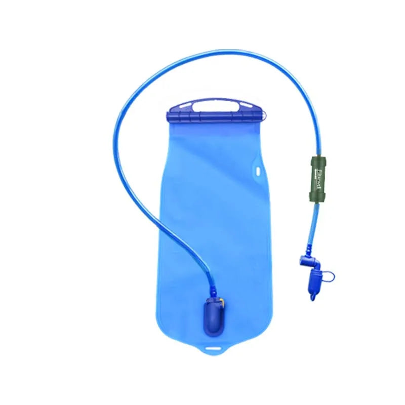 Hiking Outdoor Portable Hydration Bladder Water Purifier Gravity Water Filter Bag