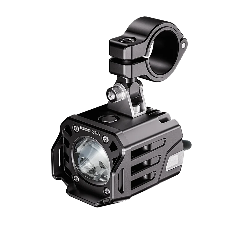 New Super Bright Auxiliary Dual Spotlight IP68 Waterproof Breathing Atmosphere Light High and Low Beam with Tangent Bright Light