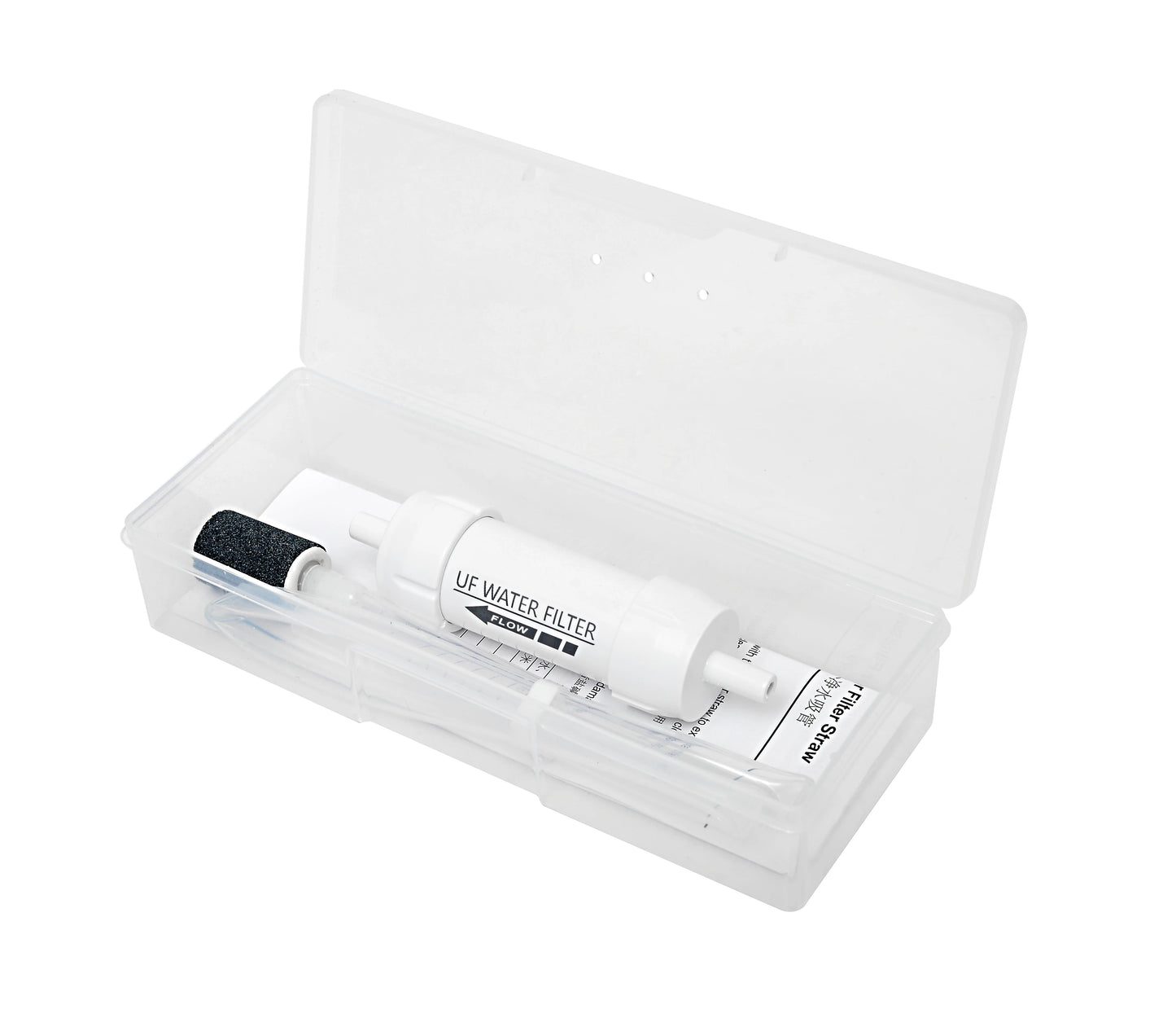 4000L 0.01 Micron Water Filter Straw Straw Personal Water Filter Filter Straw Portable and Long Life Span