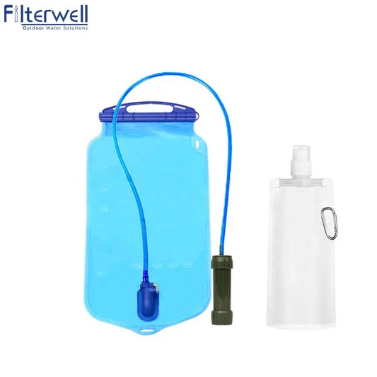 Water Filter Bag Outdoor Camping Hydration Bladder Water Filters Bag Outdoor Water Bladder