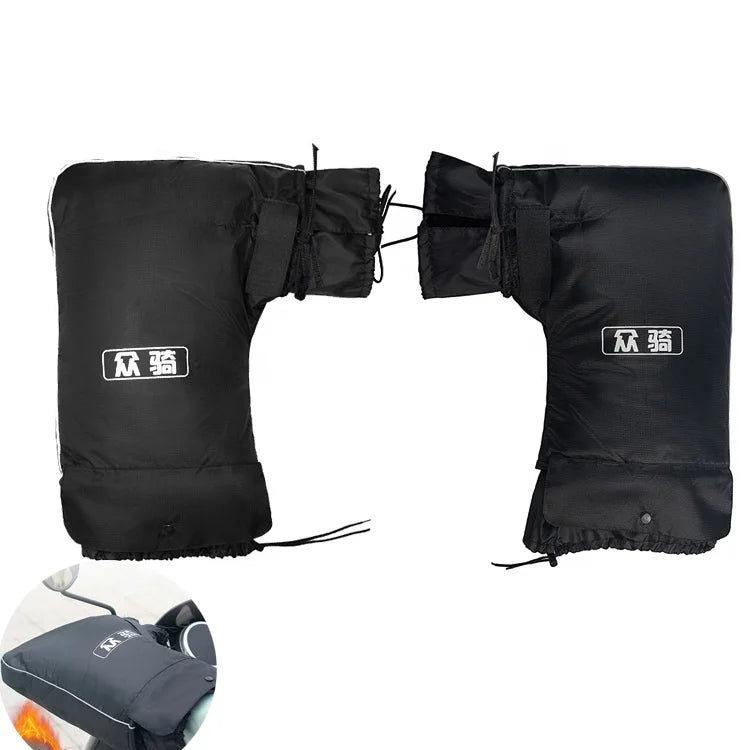 Waterproof Handlebar Warm Muffs Motorbike Handle Cover Scooter Handlebar Gloves