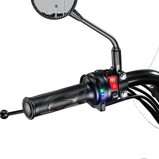 Heated Motorcycle Handlebars Universal Mount Motorcycle 12V Motorcycle Fast Electric Heating Handlebars