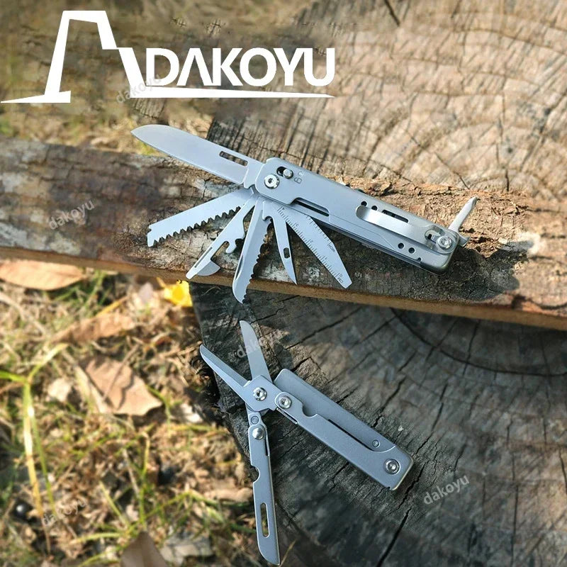 DAKOYU Outdoor Multifunctional Folding Multifunctional Tools Camping Equipment Portable EDC Detachable Large Scissors