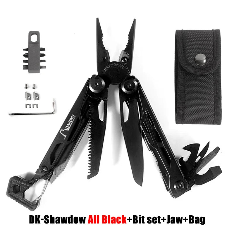 New 2024 DAKOYU Folding Multi functional Tool Pliers Multi functional Combination Tool Pliers EDC Outdoor Equipment Swiss Tools