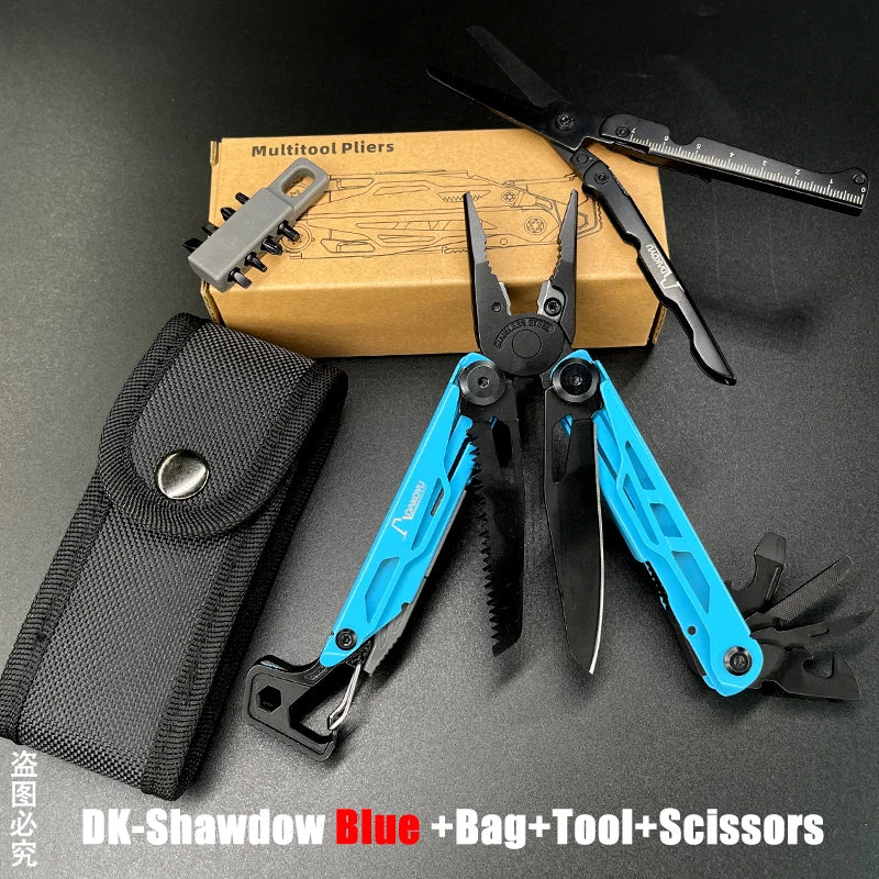 New 2024 DAKOYU Folding Multi functional Tool Pliers Multi functional Combination Tool Pliers EDC Outdoor Equipment Swiss Tools