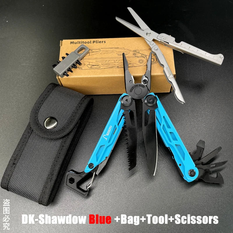 New 2024 DAKOYU Folding Multi functional Tool Pliers Multi functional Combination Tool Pliers EDC Outdoor Equipment Swiss Tools
