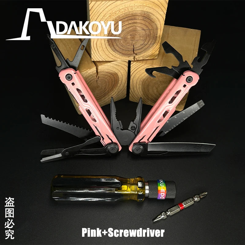 DAKOYU Outdoor Multifunctional Folding Multifunctional Tools Camping Equipment Portable EDC Detachable Large Scissors