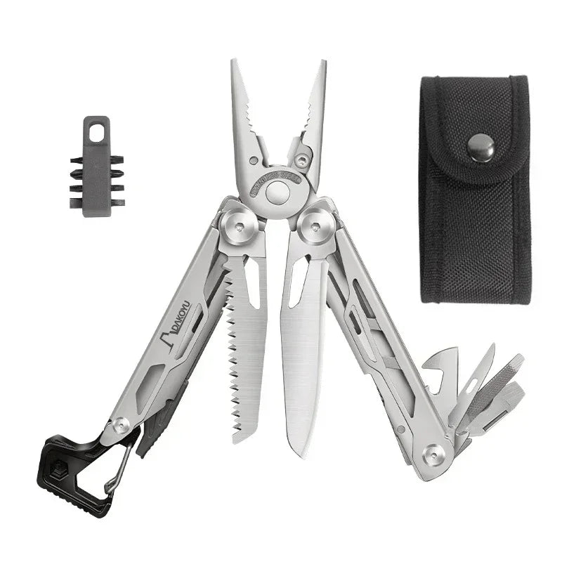 New 2024 DAKOYU Folding Multi functional Tool Pliers Multi functional Combination Tool Pliers EDC Outdoor Equipment Swiss Tools