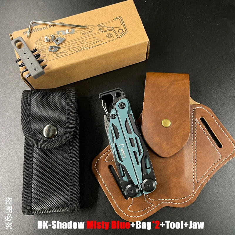 New 2024 DAKOYU Folding Multi functional Tool Pliers Multi functional Combination Tool Pliers EDC Outdoor Equipment Swiss Tools