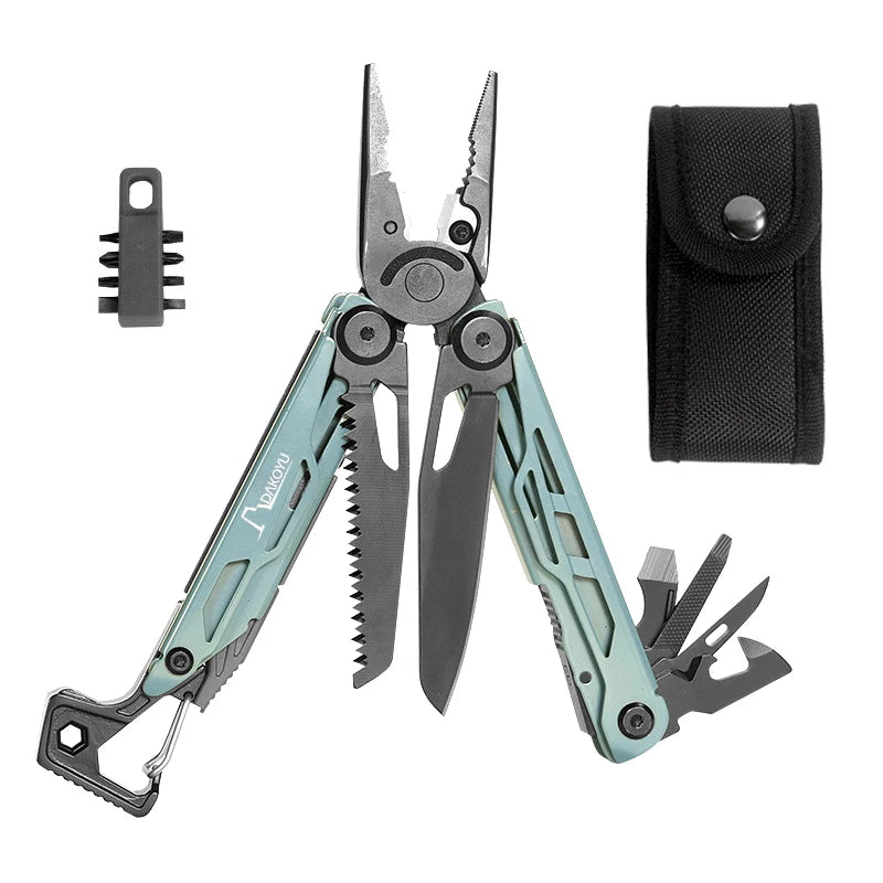 New 2024 DAKOYU Folding Multi functional Tool Pliers Multi functional Combination Tool Pliers EDC Outdoor Equipment Swiss Tools