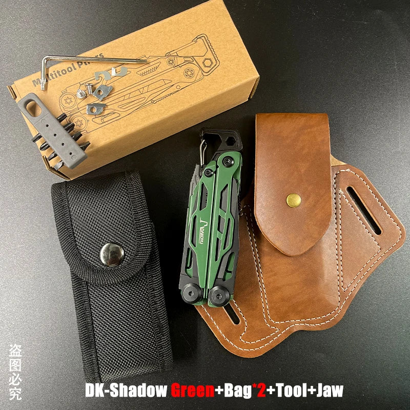 New 2024 DAKOYU Folding Multi functional Tool Pliers Multi functional Combination Tool Pliers EDC Outdoor Equipment Swiss Tools