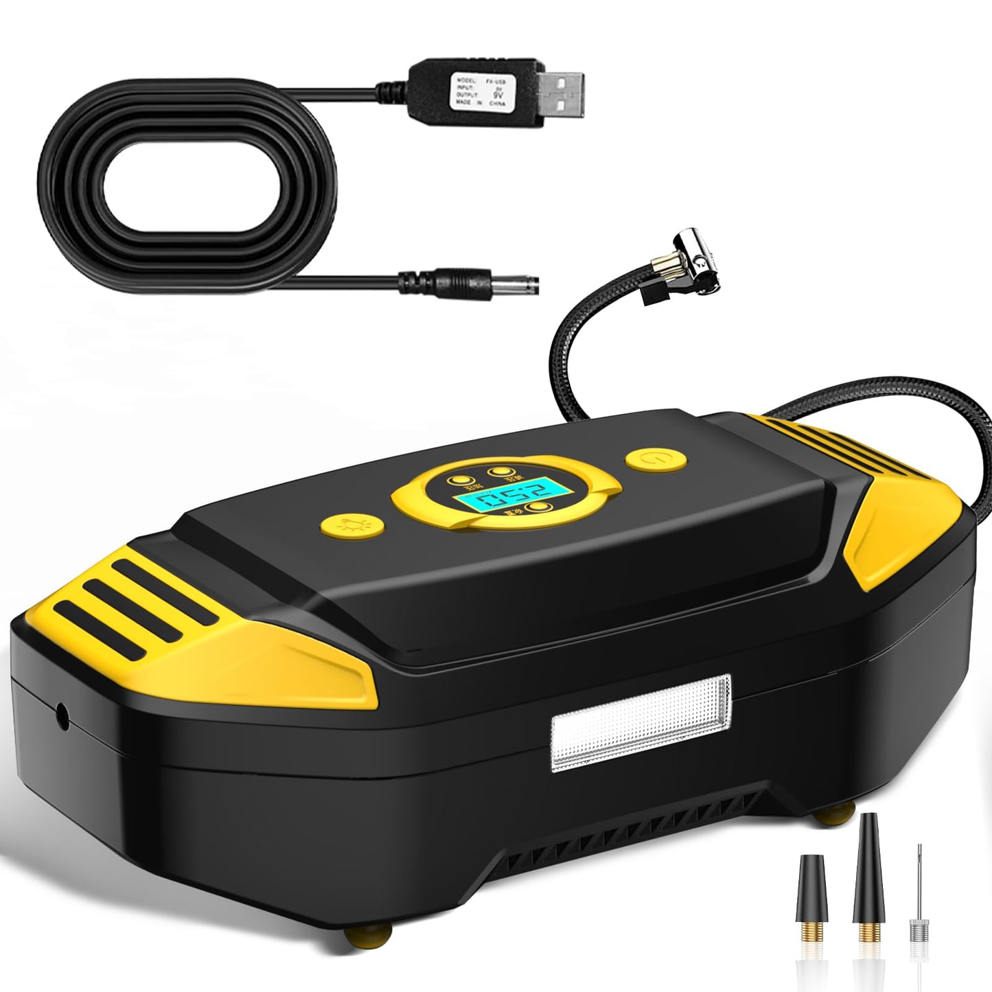 Cordless Vehicle Mounted Dual Purpose Inflatable Pump DC