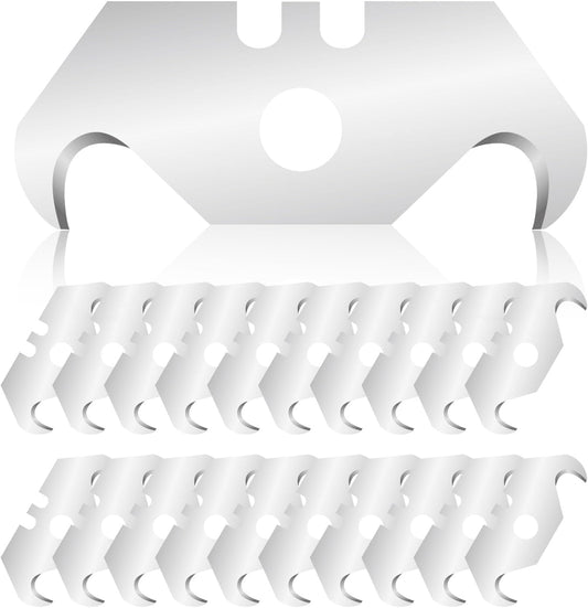 KS22 SK5 Hook Razor Blades 100 Pack | Utility Knife Replacement Blades