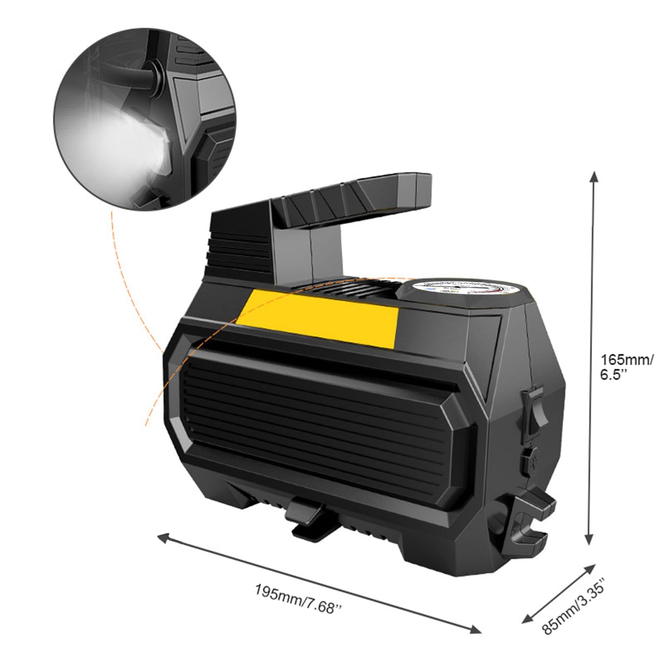 LONLEEYU Tire Inflator