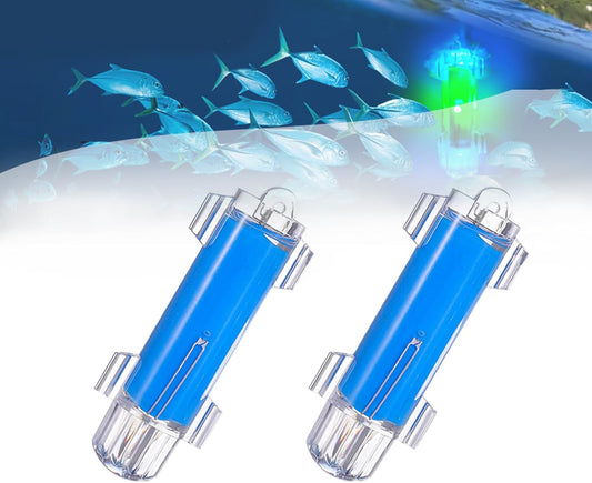 KS24-014 IP68 Underwater Fishing Attractor LED Light (2 Pack)