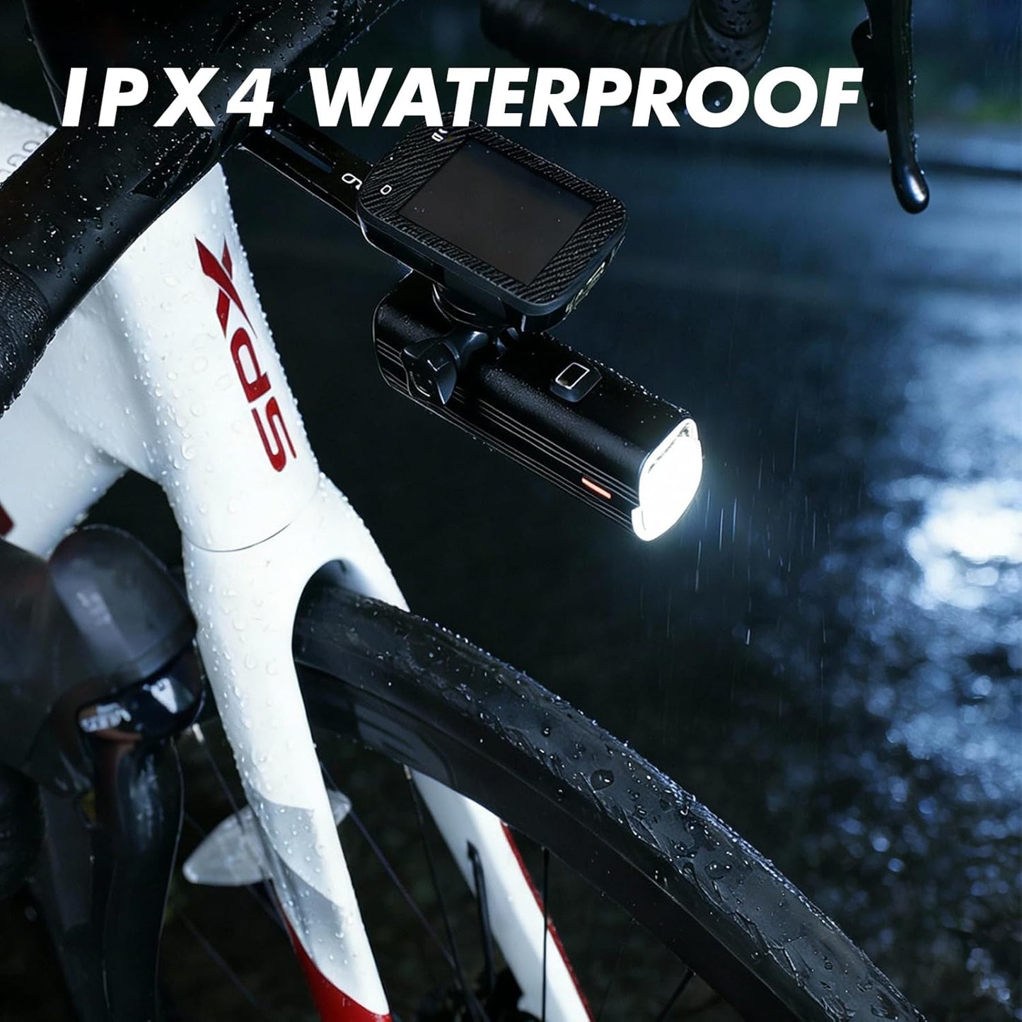 USB-C Rechargeable LED Bicycle Front Light