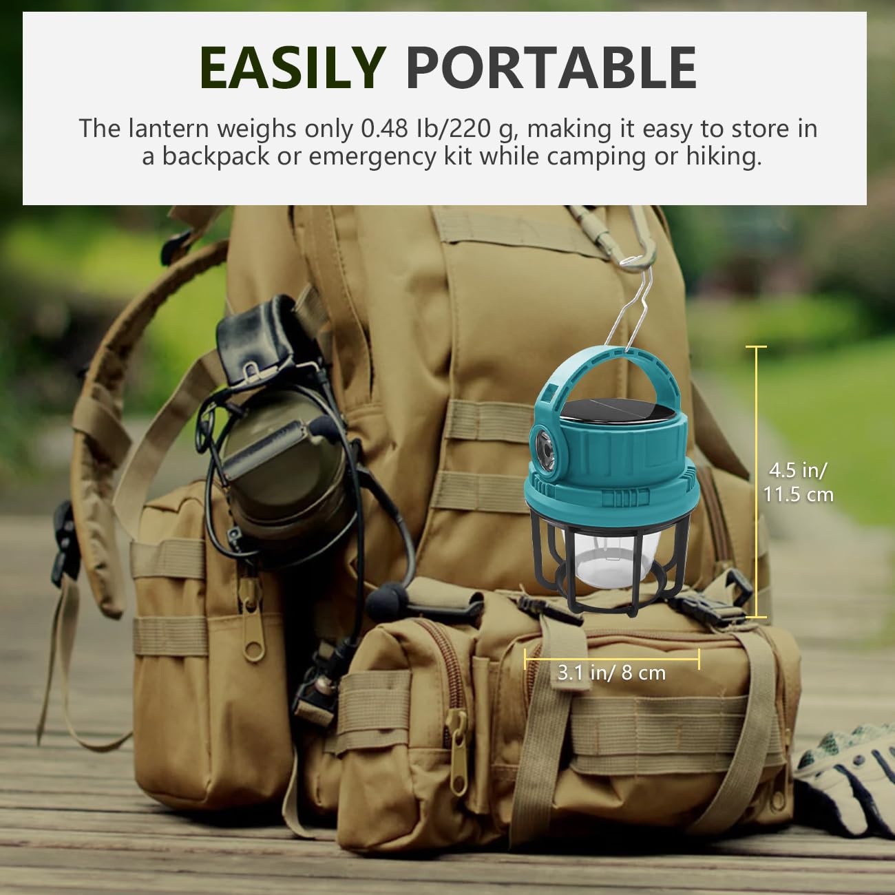 LED Camping Lantern Rechargeable